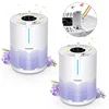 2 Packs MOOKA  Air Purifiers for Home Bedroom Up to 300Ft²  H13 True HEPA Filter Protable  with USB Cable 1