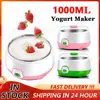1L Electric Yogurt Maker Automatic Yogurt Maker with Constant Temperature Control Yogurt Machine For Homemade Yogurt Natto 1