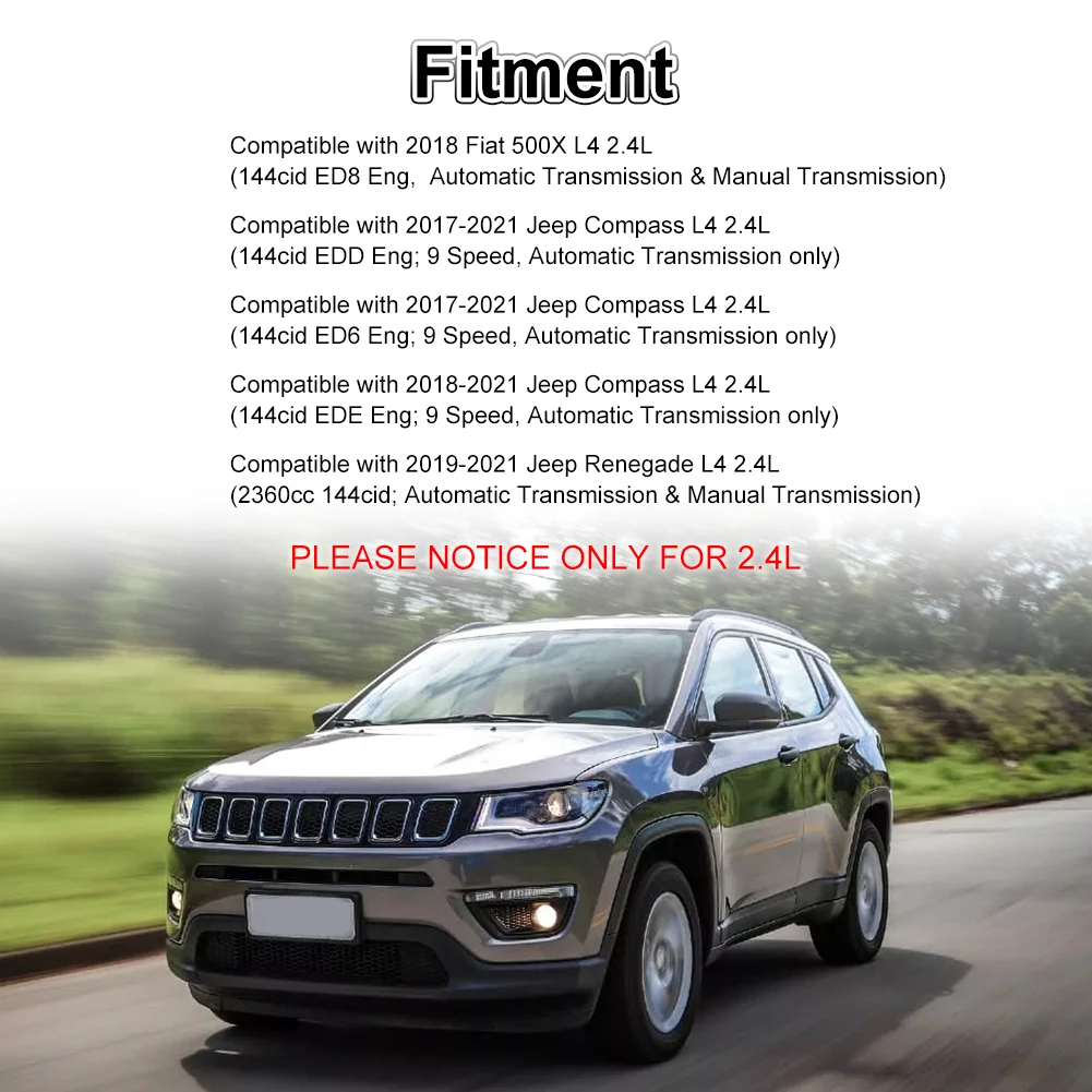 Left Mount 68363756AA for Jeep Compass 2.4L-for Renegade 2015-Fiat 500X-68258599AA,68363755AA