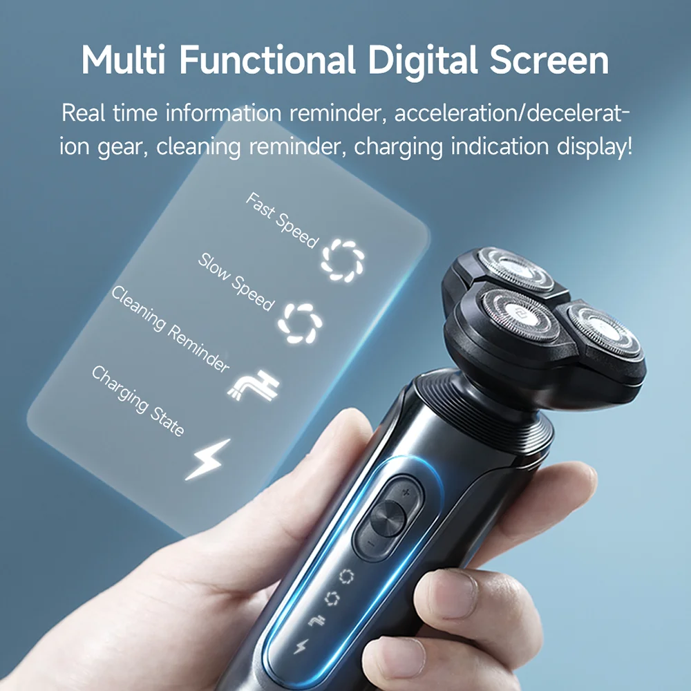 Gadgetoo Huanxing Electric Shaver S7 Wireless 3D Floating Cutter Head Razor