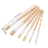 6 Pcs Premium Stencil Paint Brush Acrylic Paint Brush Set for IDEAL for Acrylic 6