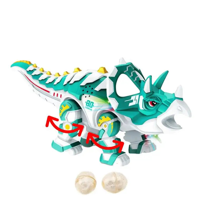 

Electric Dinosaur Toys Electric Walking Triceratops Dinosaur Model Electric Walking Mechanical Dinosaur Toy For Children Kids