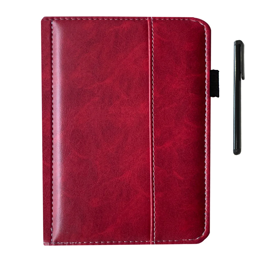 Premium Leather Ebook Reader Case with Magnetic Closure and Sleep Function
