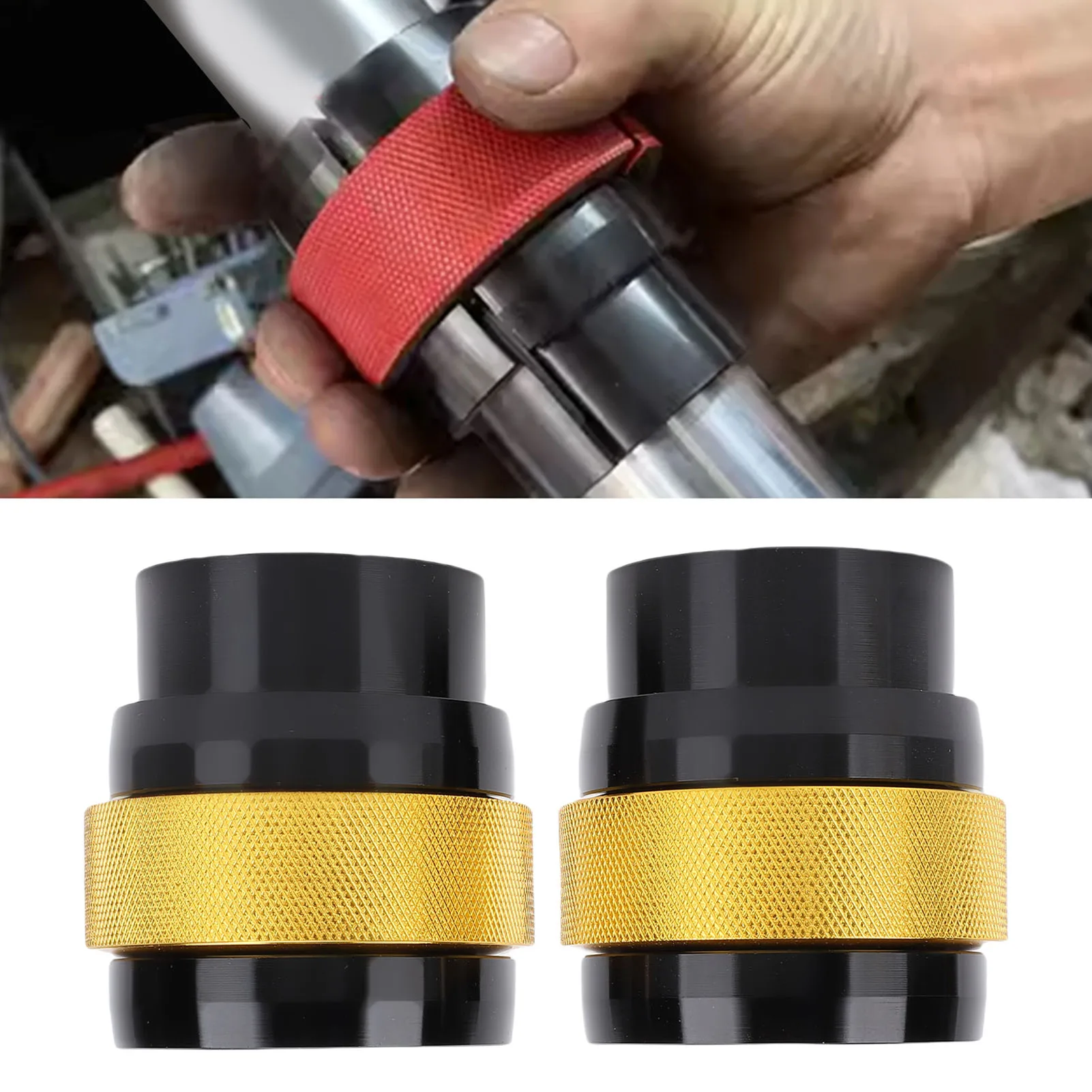 Front Fork Oil  Driver Tool Fork  Installer Driver Tool  Scratch Proof for 49-50MM Motorcycle Fork Legs