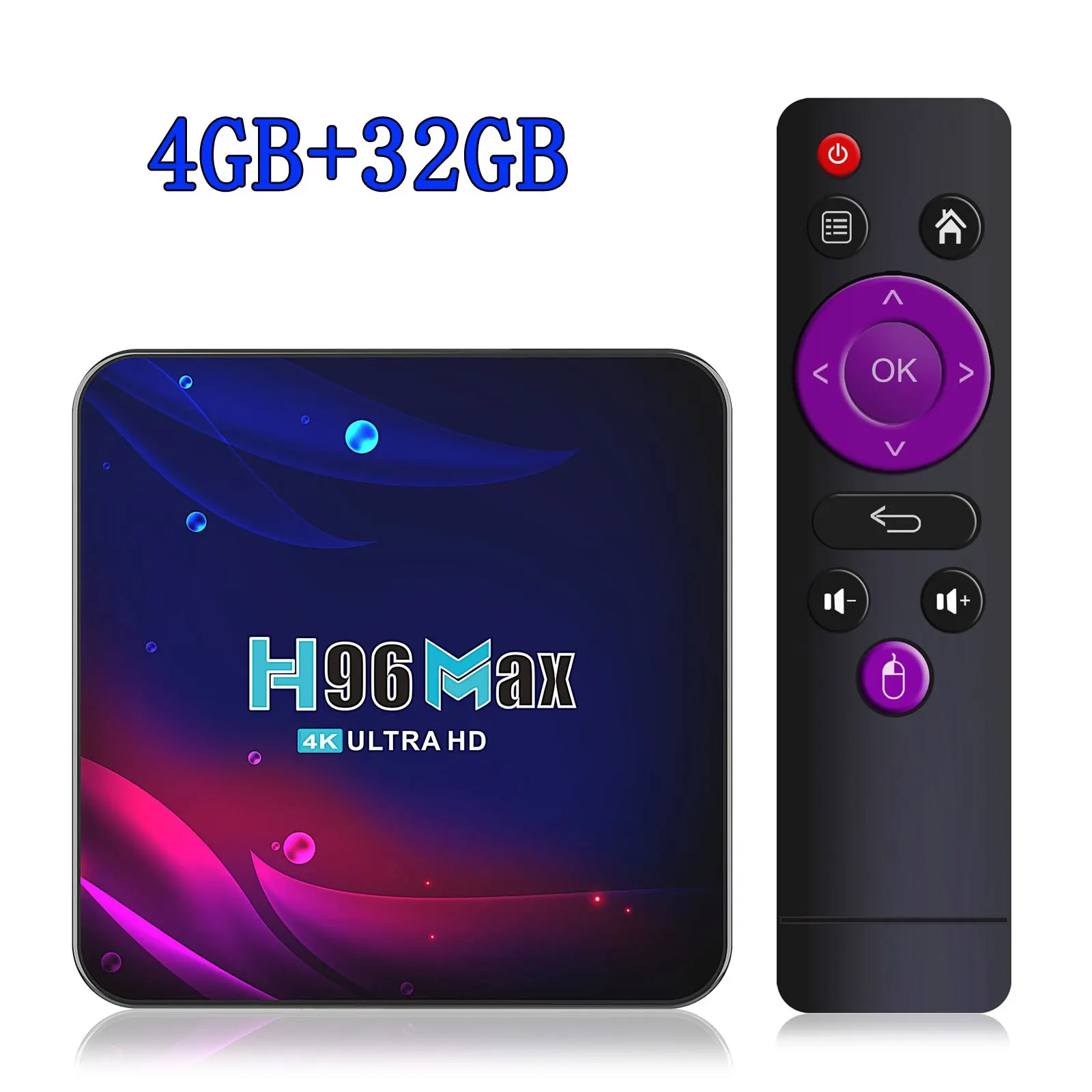 H96 Max V11 Smart TV BOX Android 11 4GB RAM Rockchip 3318 4K Google 3D  Video BT4.0 4K Media Player Set Top Box - AliExpress