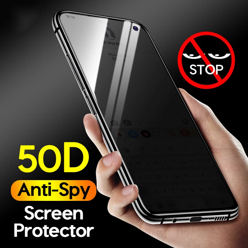 

Privacy Protective Glass For Samsung S24 S23 S22 Ultra S20 FE S21 Plus S10 S9 S8 M31S Note 20 10 Lite Privacy Screen Protectors