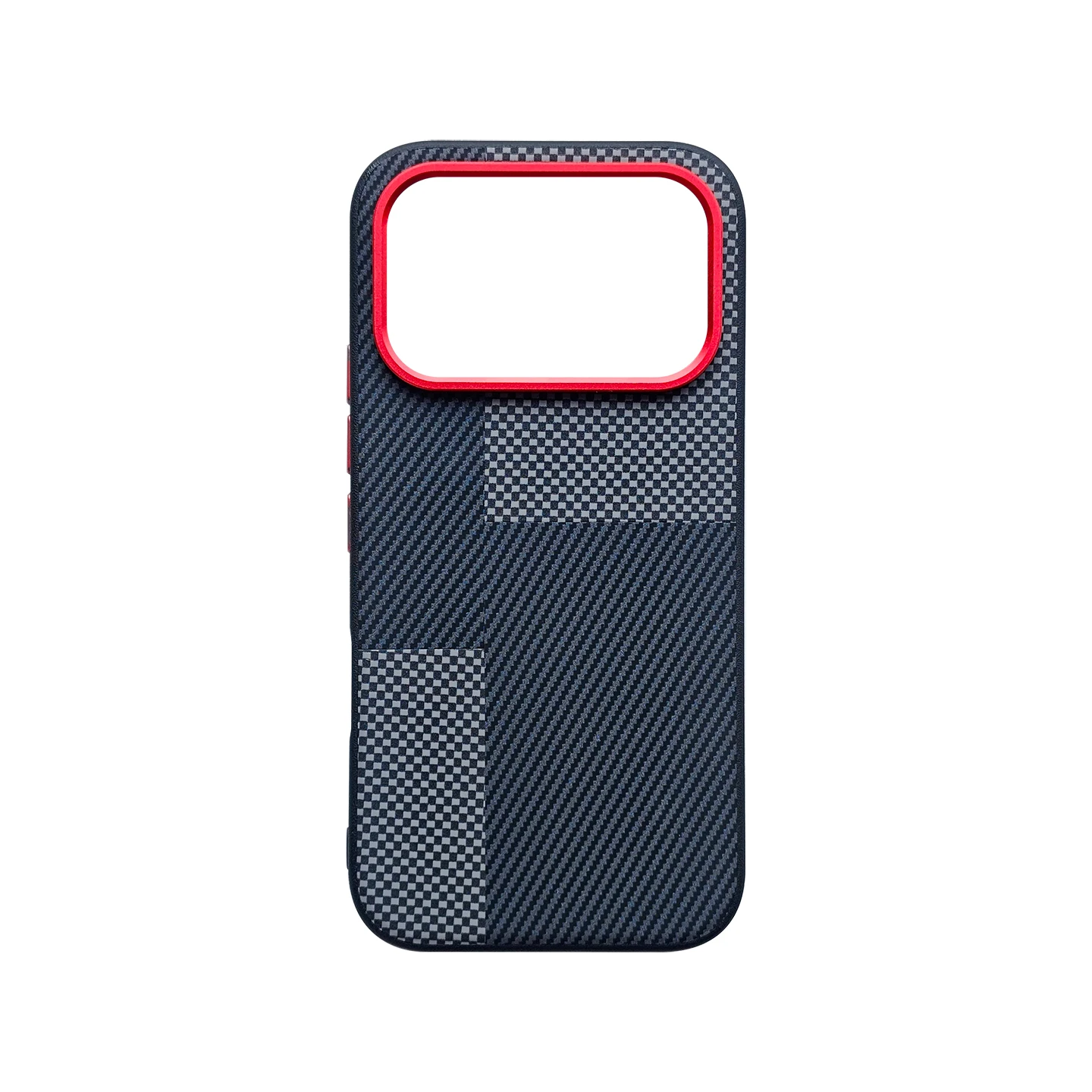 Leather Carbon Fiber Texture Soft Frame Protective Cover