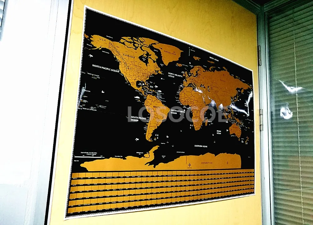 

Дорожная карта для путешествий разных размеров, наклейка на стену с флагом и флагом США