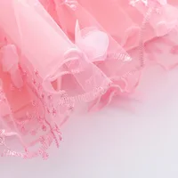 New Bow Dress+Headband Set Newborn Baby Girl Sleeveless Outfit Bowknot Lace Red Clothes Baby Summer For Girls 4