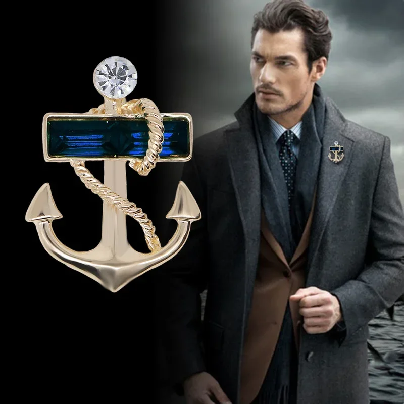 アクセサリーその他 BASSCLEF Men's Clothespin Brooch Suit Formal Street Men Accessories Collar Pin Jewelry Shirt | Rhinestone