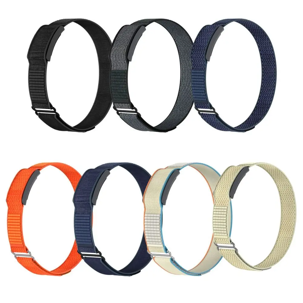 Adjustable Nylon Sport Band - Breathable Loop Design Fitness Tracker Strap, 22mm