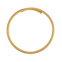 Collier de couple réglable pour femme, tour de cou ouvert, collier de salle, bijoux de déclaration commandés 5