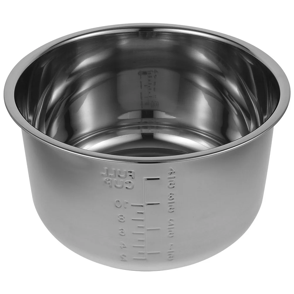 

Rice Cooker Liner Replacement Supply Stainless Steel Cookware Multi-use Pot Inner Cooking Pots Non Stick Metal