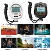 Professional Handheld Digital Stopwatch Chronograph Sports Training Timer Stop Watch 0.01s Precision Timer Tools 4