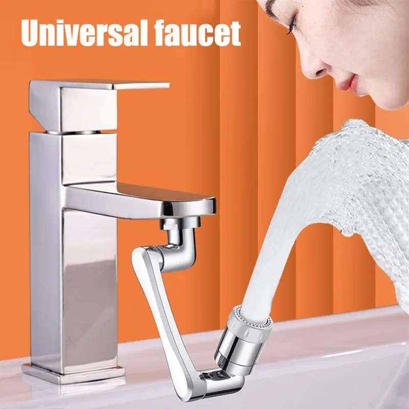 Rubinetto di prolunga multifunzionale girevole a 1440 ° rubinetto  universale filtro antispruzzo lavabo da bagno rubinetto da cucina ugello  adattatore di estensione - AliExpress