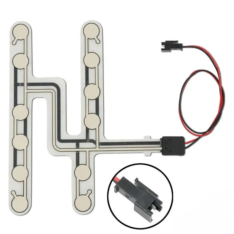 Car Seat Pressure Sensor Human Safety Belt Warning Reminder Pad Universal Car Chair Character Switch Detection