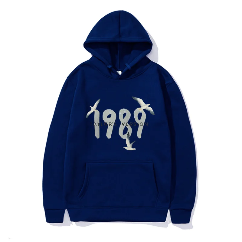 thumbnail image 1 of Sudadera con capucha para hombre y mujer, suéter de algodón con estampado de Paloma, azul cielo, Taylor, versión Swift, nuevo estilo, 1 of 3