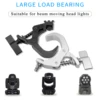 10Pcs/Lots Aluminum Stage Lights Hook LED Par Beam Light Hooks Club Hanging Clamp Professional Disco DJ Equipment Stage Lights 3