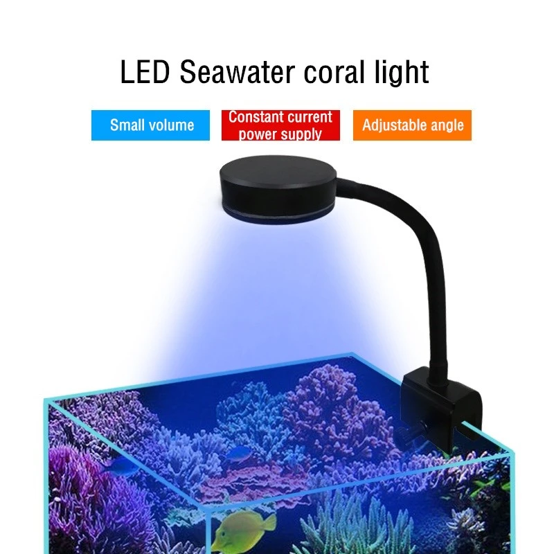 Full Spectrum LED Q2 Aquarium Reef Light Nano Aquarium Fish Tank Aquatic Plant Grow Light For Coral Reef Tank acuario| | - AliExpress