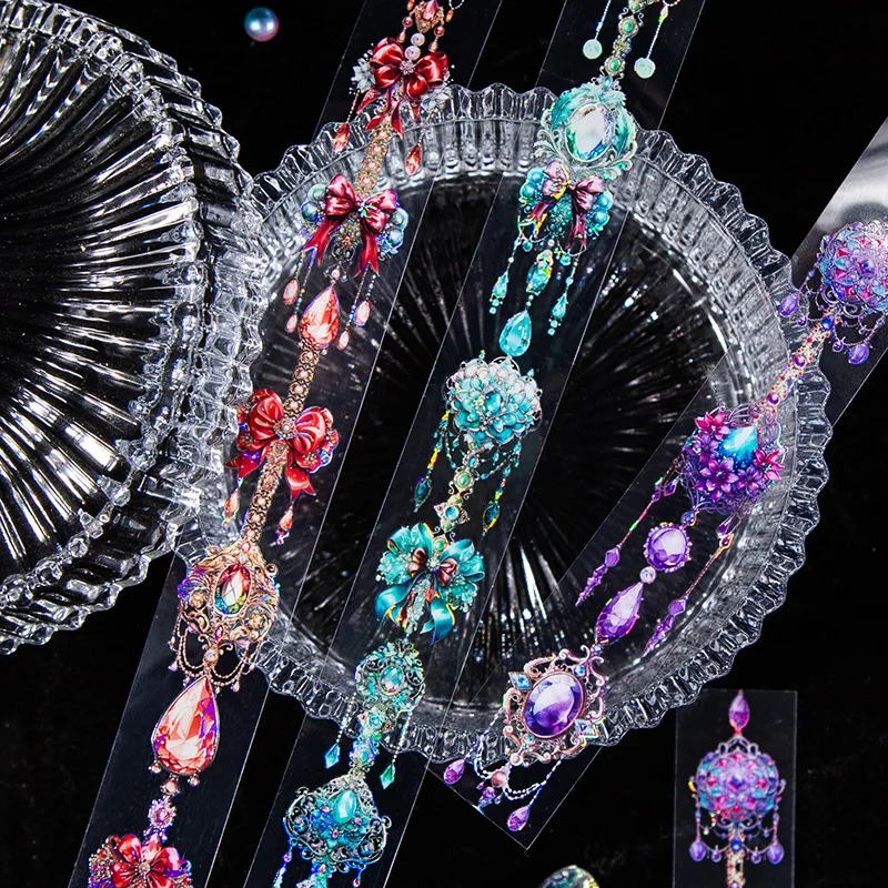 Mr.Paper 쉘 라이트 체인 테이프, 빈티지 장식에 적합, 200cm