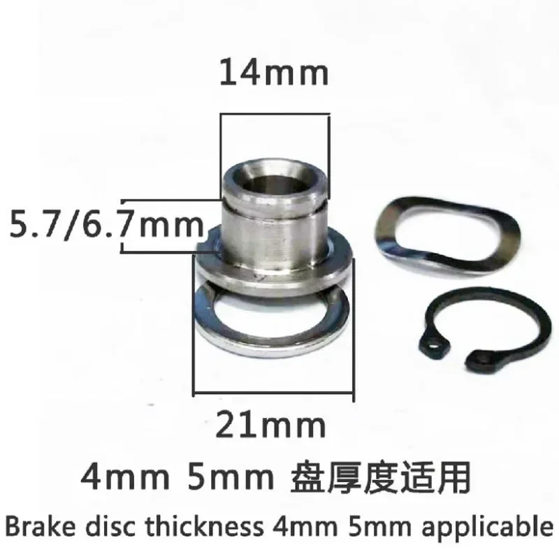 

1x Motorcycle Brake Disc Floating Disc Stainless Steel Live Rivets Free Disassembly And Assembly