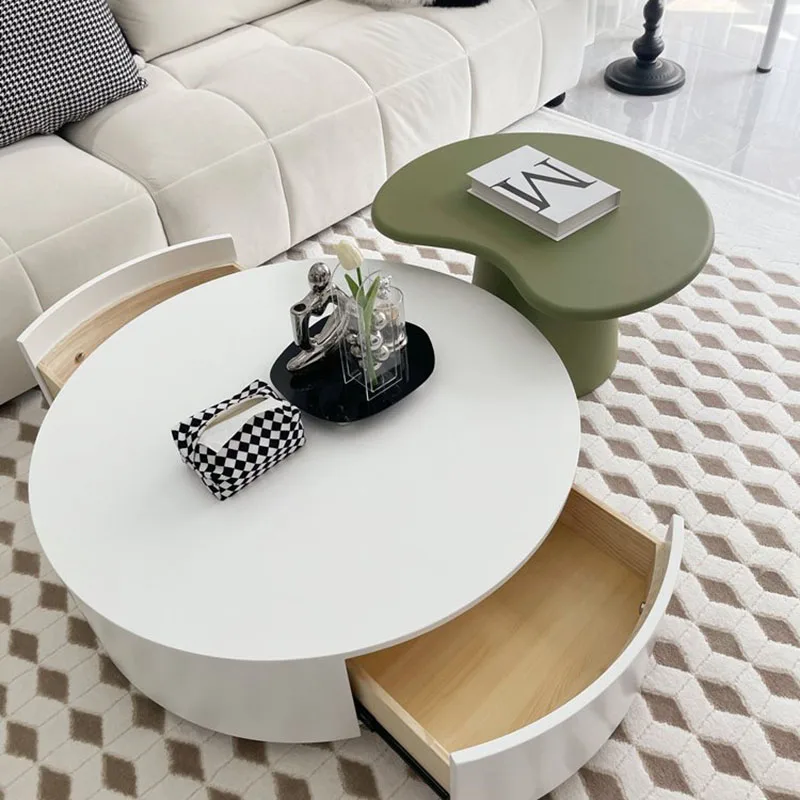 

Apartamento Coffee Table Magazine Wooden Unique Bedroom Garden Aesthetic Tea Table Regale Service Meuble Entrance Hall Furniture
