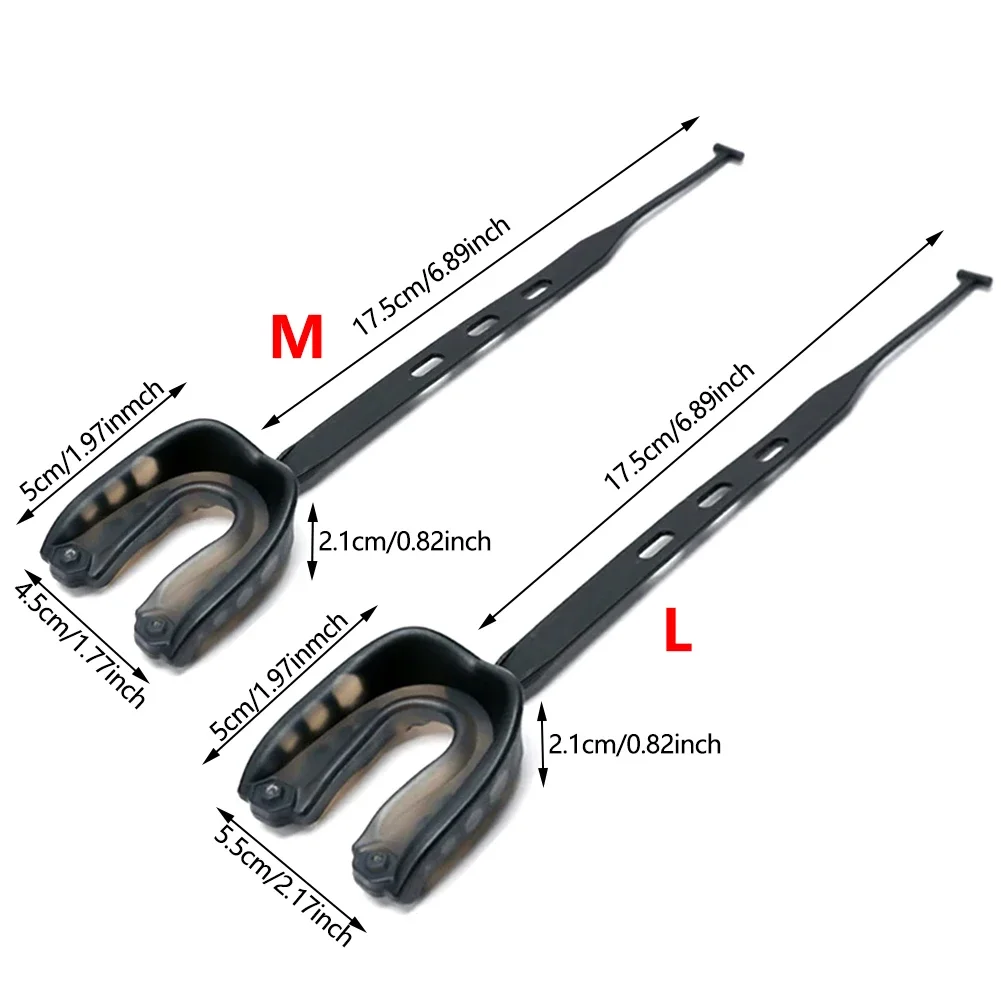 Football Mouth Guard with Strap Professional Youth & Adults Mouth Guard Soft Sport Mouthguard for Boxing Hockey Rugby Basketball