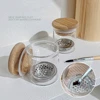 1pc Nail Art Brushes Washing Cup Water Cleaner Easy Cleaning Mesh Layers Washer for Nail Art Sequins Tools 2
