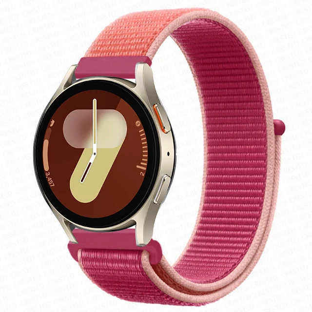 Versatile Nylon Loop Bracelet for Smartwatches - 22mm/20mm Band
