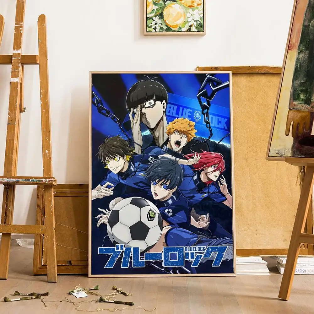 Blue Lock Anime Art Self-Adhesive Waterproof Wall Sticker Decor