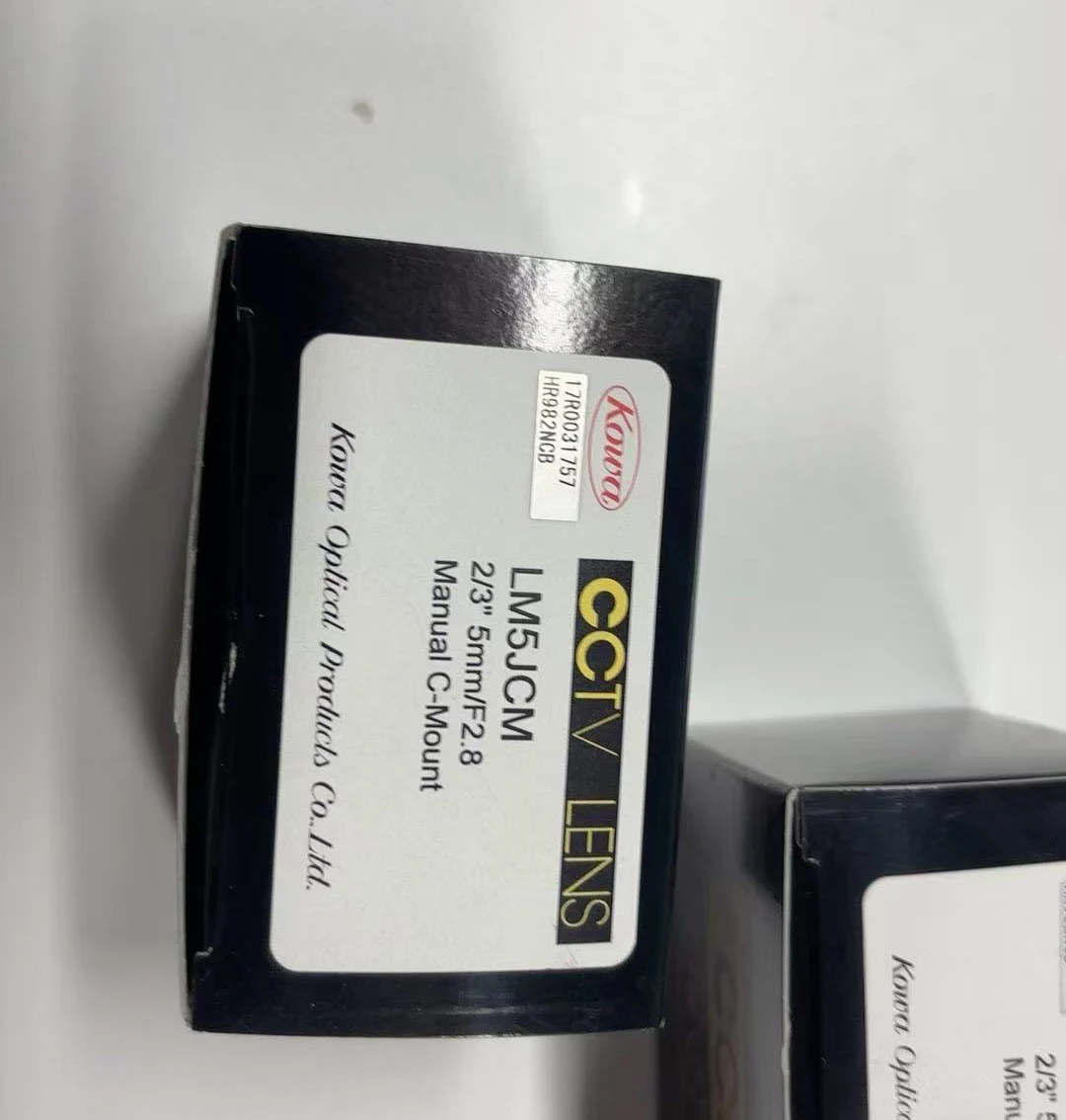 LM5JCM | 2/3인치 5mm 2MP C-마운트 렌즈 Kowa 5mm HR F2.8 FA 렌즈 LM6JC 옵션 저왜곡 렌즈