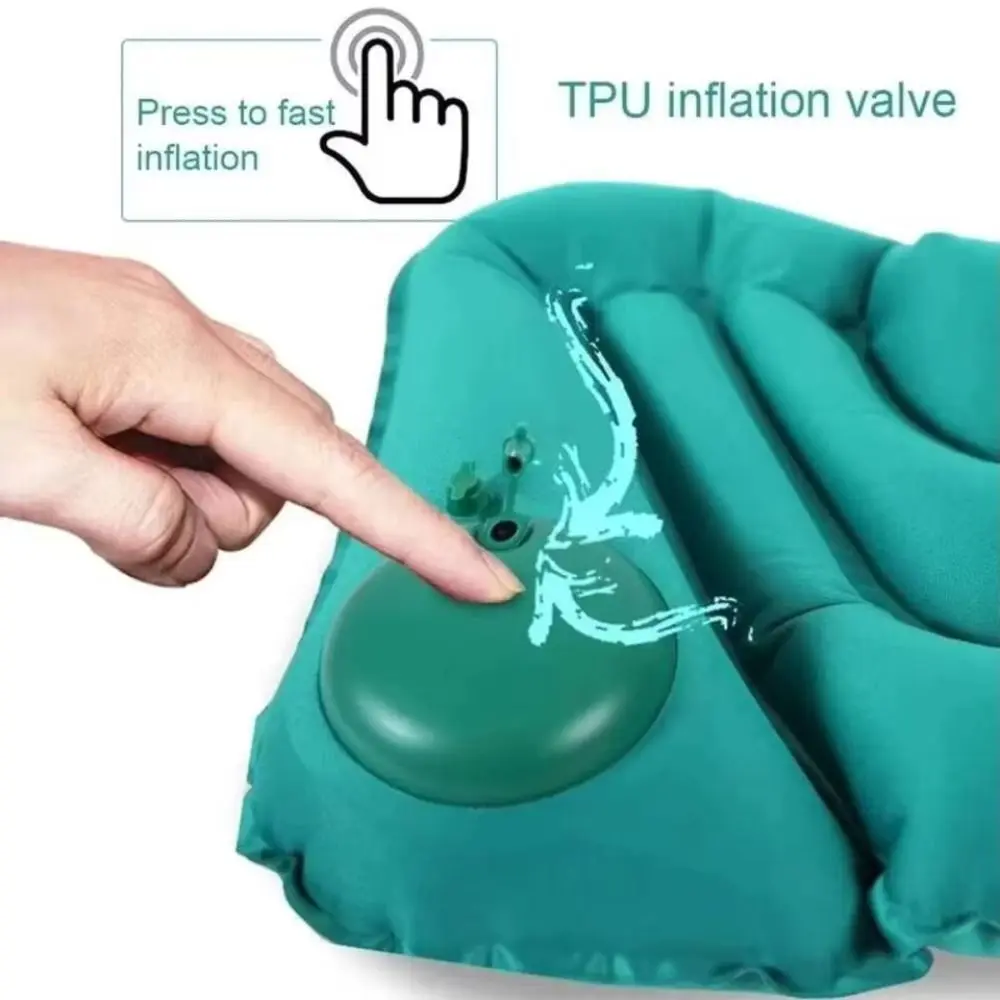 허리 보호용 팽창식 요추 베개 초경량 편안한 시트 패드 가정용 사무실 차량용 팽창식 허리 보호대