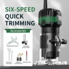 800W Electric Wood Router Woodworking Electric Trimmer Engraving Slotting Trimming Carving Machine Kit With 6.35 Milling Cutter 1