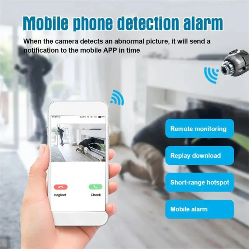 X5 Mini Camera HD 1080P Intelligent Home Security Intelligent Home Security Memory Card IP Camera 140 Degrees Night Vision 2026 2