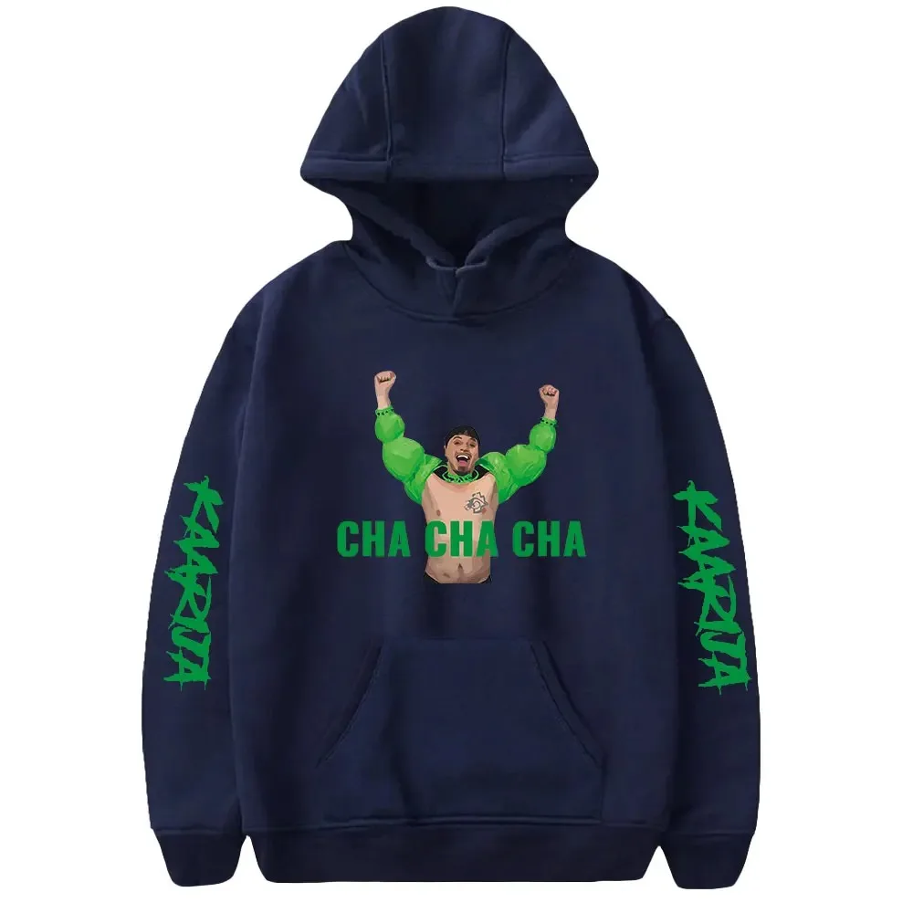 Kaarija-Cha Cha Cha Hoodie para homens e mulheres, pulôver de manga comprida, moletons unissex streetwear casual, roupas da moda