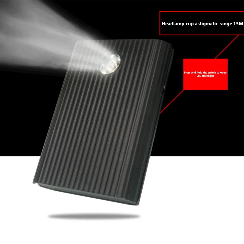 Kit Fai-da-Te per Power Bank USB, Scatola Caricabatterie per Batterie 18650