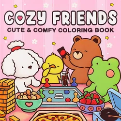 Cozy Christmas Coloring Book: 48 Festive Winter Scenes with Adorable Animals - The Perfect Gift (Style C)