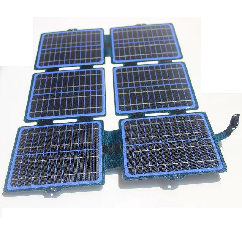 

150W 5V/12V Foldable Solar Panel ETFE Waterproof Solar Charger Portable Mobile Power USB Type-C / DC for Outdoor Camping Hiking