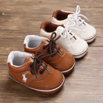 Christening Baby Boy Toddler Shoes Baby Boy Girl Soft Soled White Shoes Sneakers Newborn 1