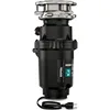 Moen Prep Series PRO 1/2 HP Continuous Feed Compact Garbage Disposal, Power Cord Included, GXP50C 1