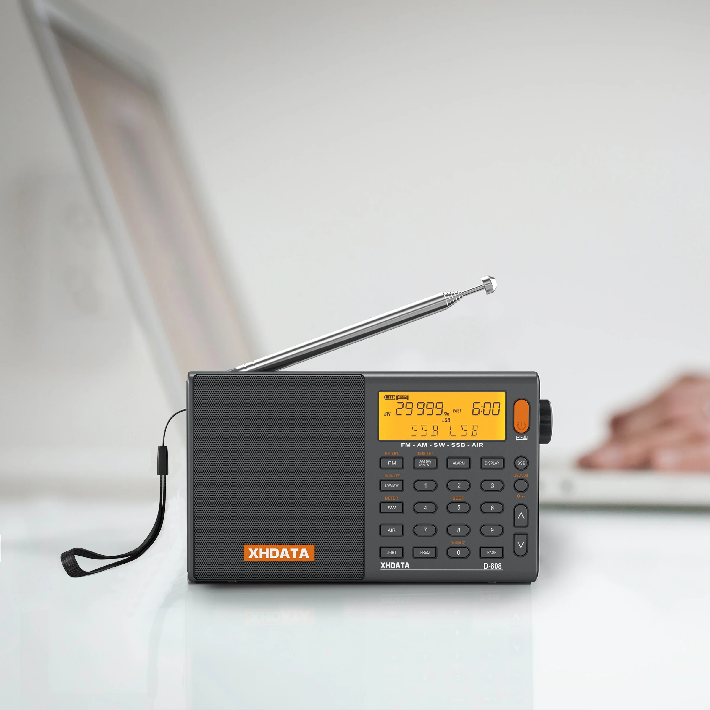 ラジオ・コンポ XHDATA D-808 Amazon.co.jp: XHDATA D-808 ポータブルラジオ FM AM SW LW
