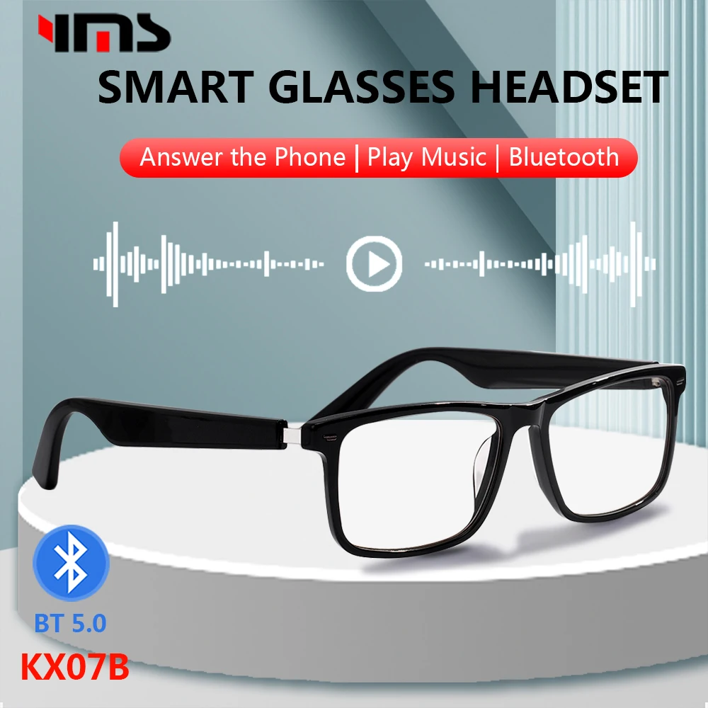 2022 New Smart Glasses Fashion Men's and Women's Bluetooth Music Glasses Multi-function Glasses Music Playback Answering Calls 