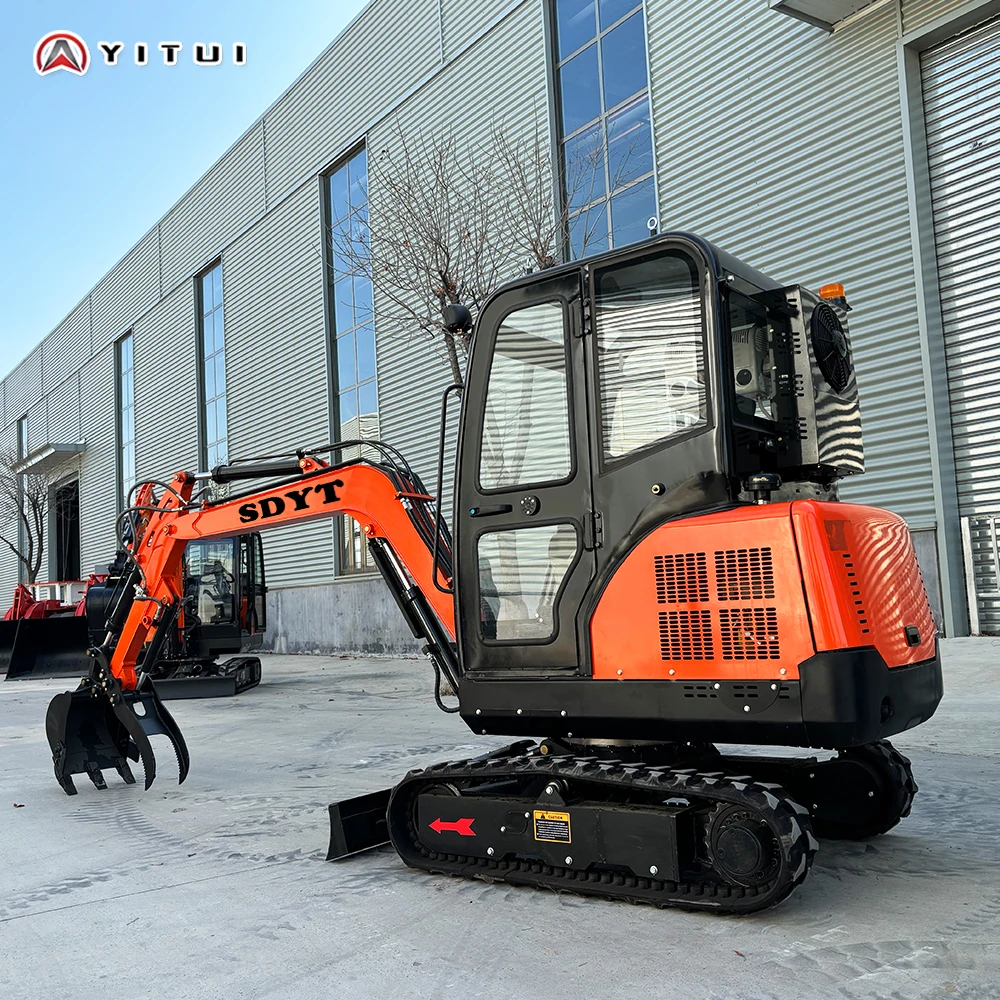 YITUI 1.2 Ton Small Excavator, High Efficiency Farm Operation, Customized Best Selling Model, Various Auxiliary Equipment for Winter - Image 4