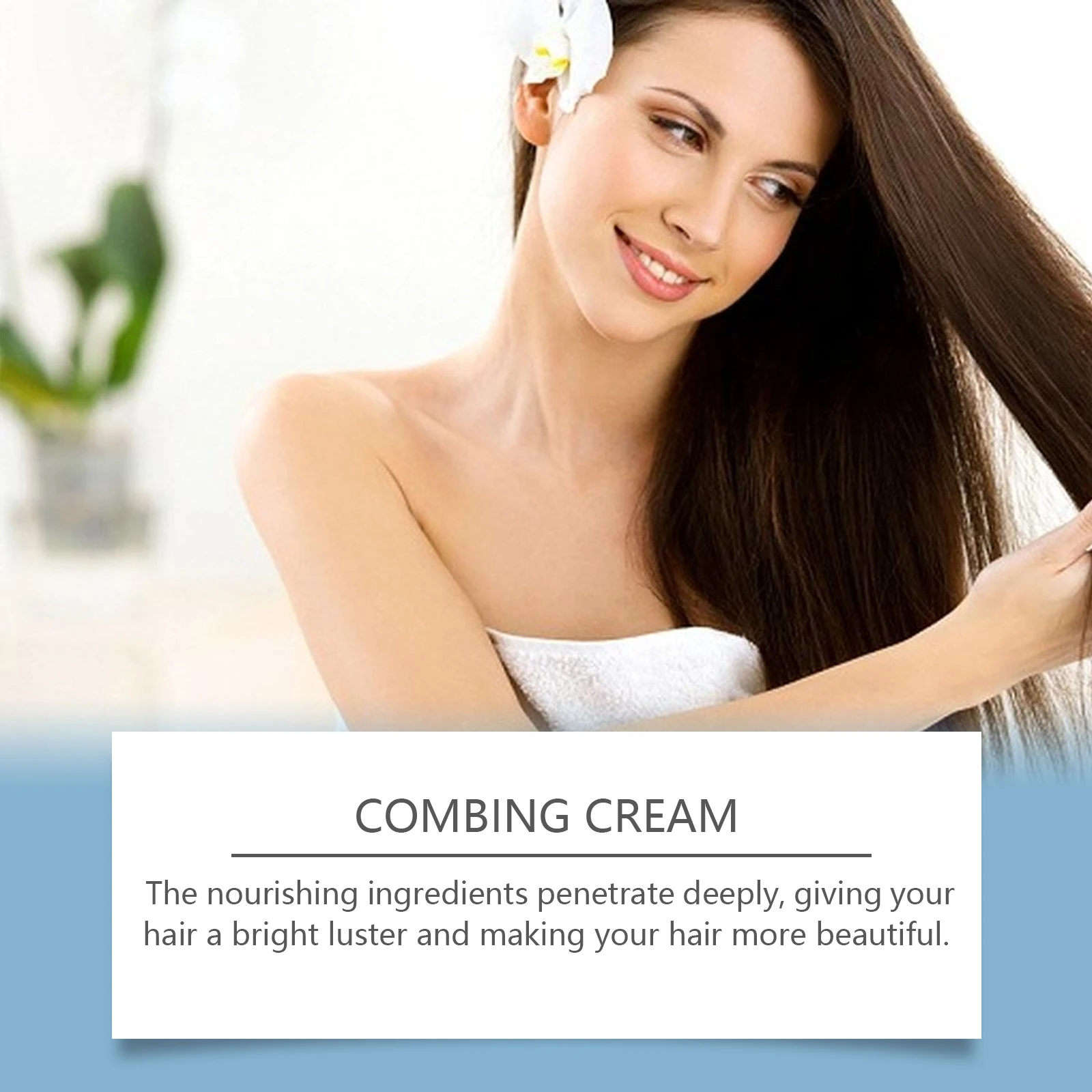 Leave-In Hair Conditioner: Lightweight Formula, Improves Dry and Frizzy Hair, Leaves Hair Smooth, Refreshing and Nourishing