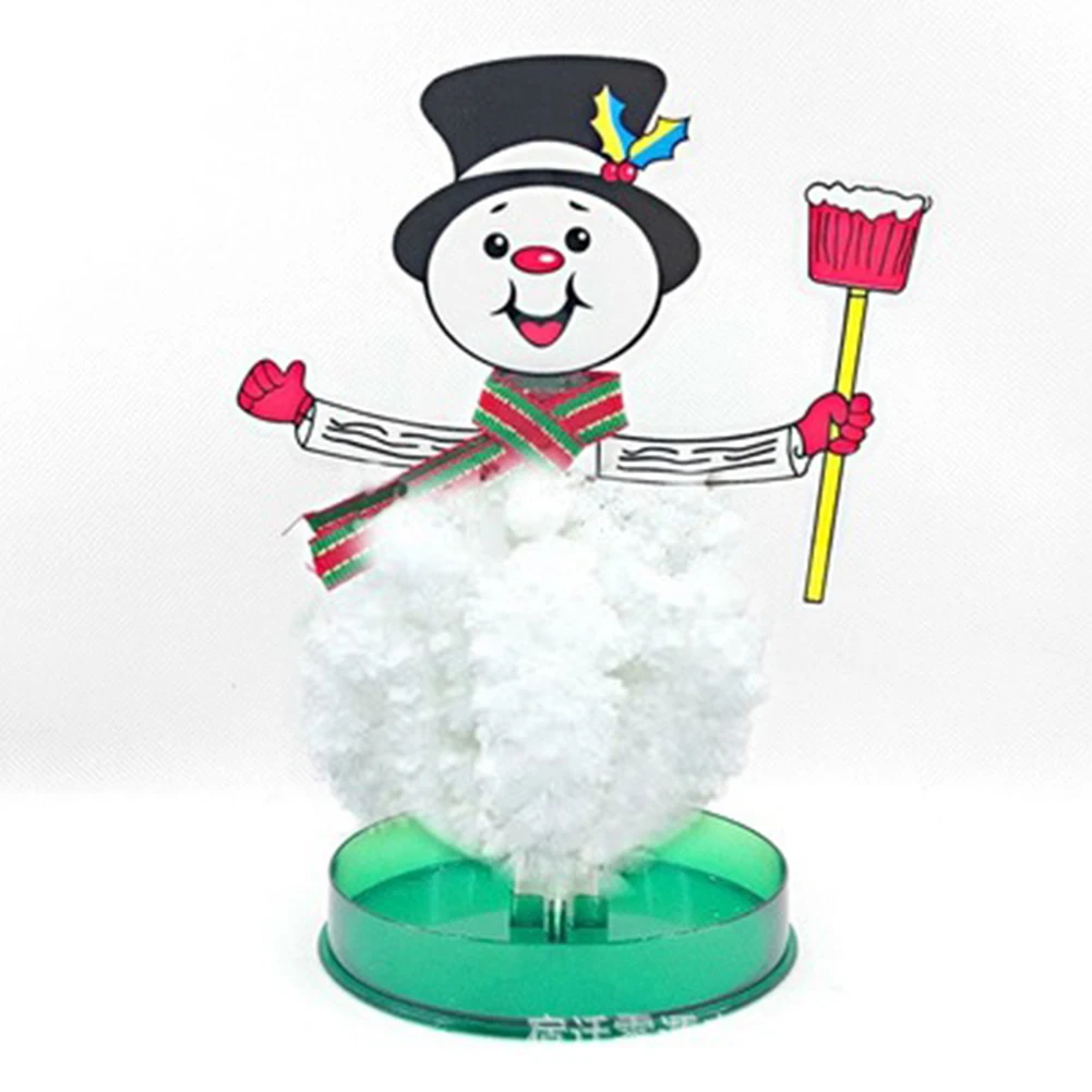 Mini Magic Sakura Miniature Christmas Tree DIY Crystal Growing Paper Plantas Miniatura Ornaments Decor Novelty Boy Girls Toys