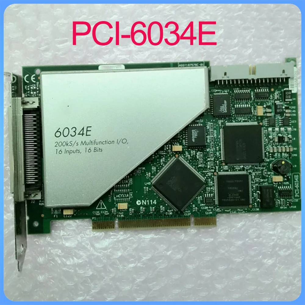 For NI Multifunctional Data Acquisition Card DAQ NI PCI 6034E 778075 01
