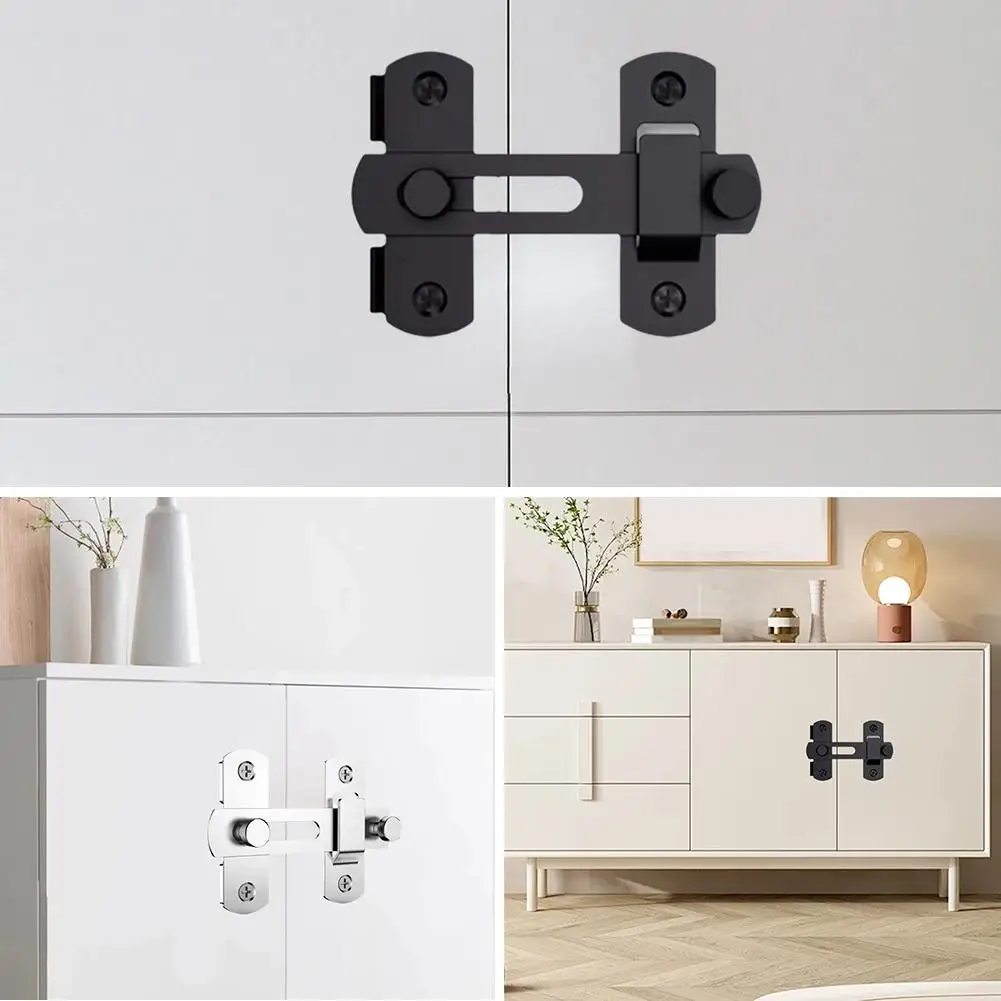180 Degree Steel Sliding Barn Door Latch for Barns Sheds and Gates-High Quality Hardware Lock K6E6