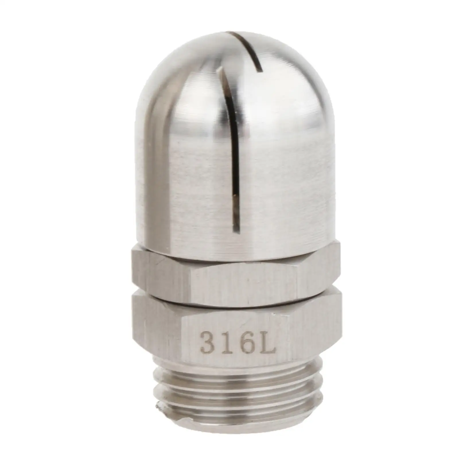 Spray Nozzle Garden Spray Nozzle Rotating Container Washing Spray Nozzle Fittings 1/4 inch Threaded Rotary Cleaning Connector Male Thread Rotary Spray Ball