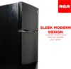 741-  Size-Top Freezer-2 Door Fridge-Adjustable Thermostat Control-Black-7.5 Cubic Feet 4