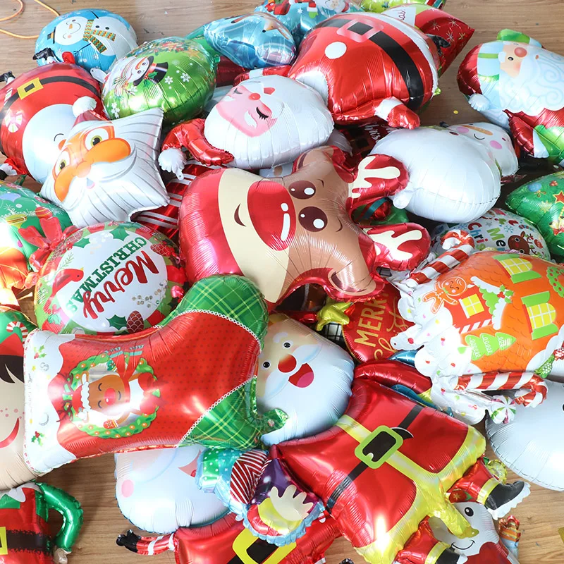 Christmas Foil Balloons Elk Snowman Santa Claus Gingerbread Man Xmas christmas-foil-balloons-elk-snowman-santa-claus-gingerbread-man-xmas